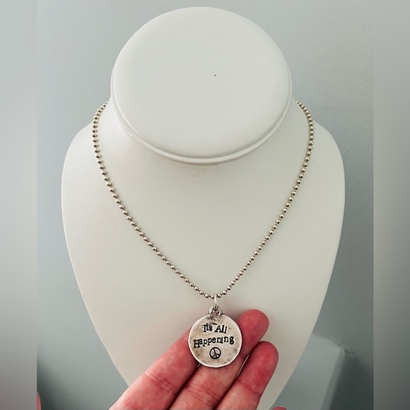 “Almost Famous” Movie Quote Silver Pendant Necklace